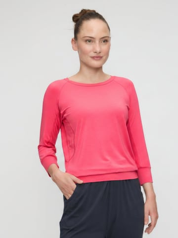 CURARE Yogawear Shirt 'Midi Flow'‌ in Pink