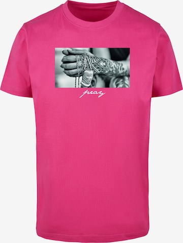 MT Men Shirt 'Pray 2.0' in Pink: front