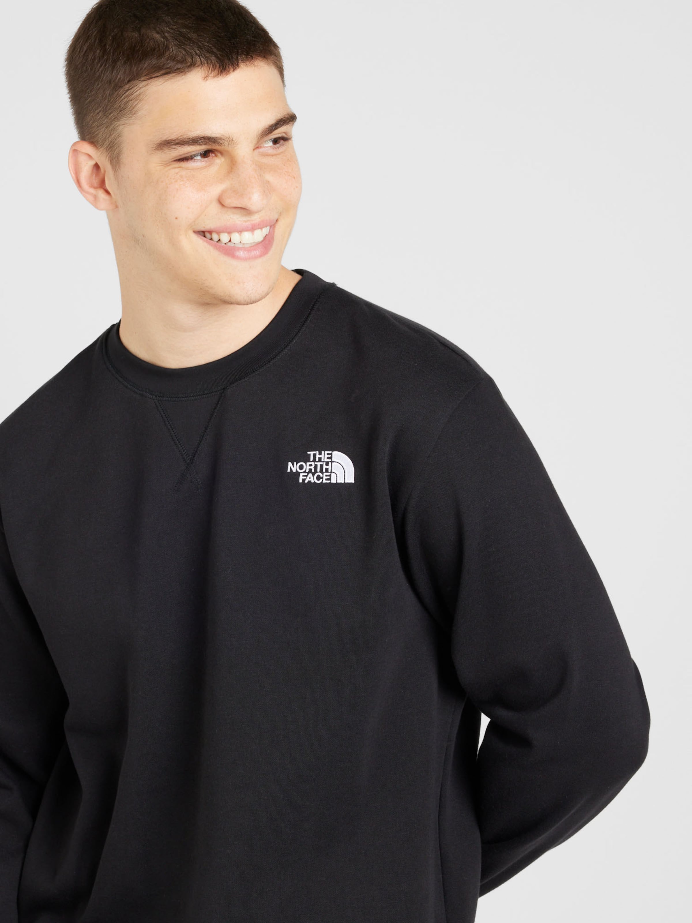 Black northface sweatshirt sale