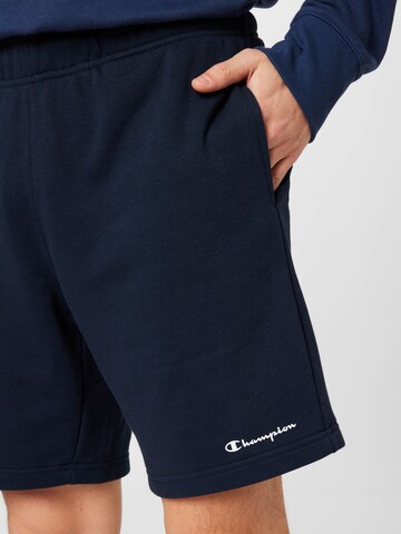 Champion Authentic Athletic Apparel Regular Trousers in Blue