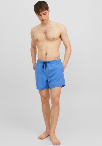 JACK & JONES Badeshorts 'Fiji' in Blau