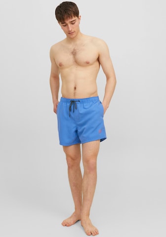 JACK & JONES Badeshorts 'Fiji' in Blau