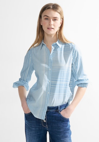 CECIL Blouse in Blue: front