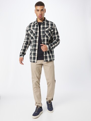 No Excess Regular fit Button Up Shirt in Grey