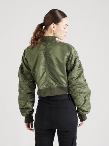 ALPHA INDUSTRIES Overgangsjakke 'MA-1' i grøn