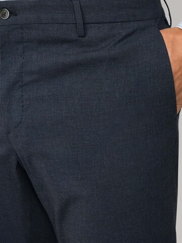 Carlo Colucci Slimfit Hose 'Kensington' in Blau