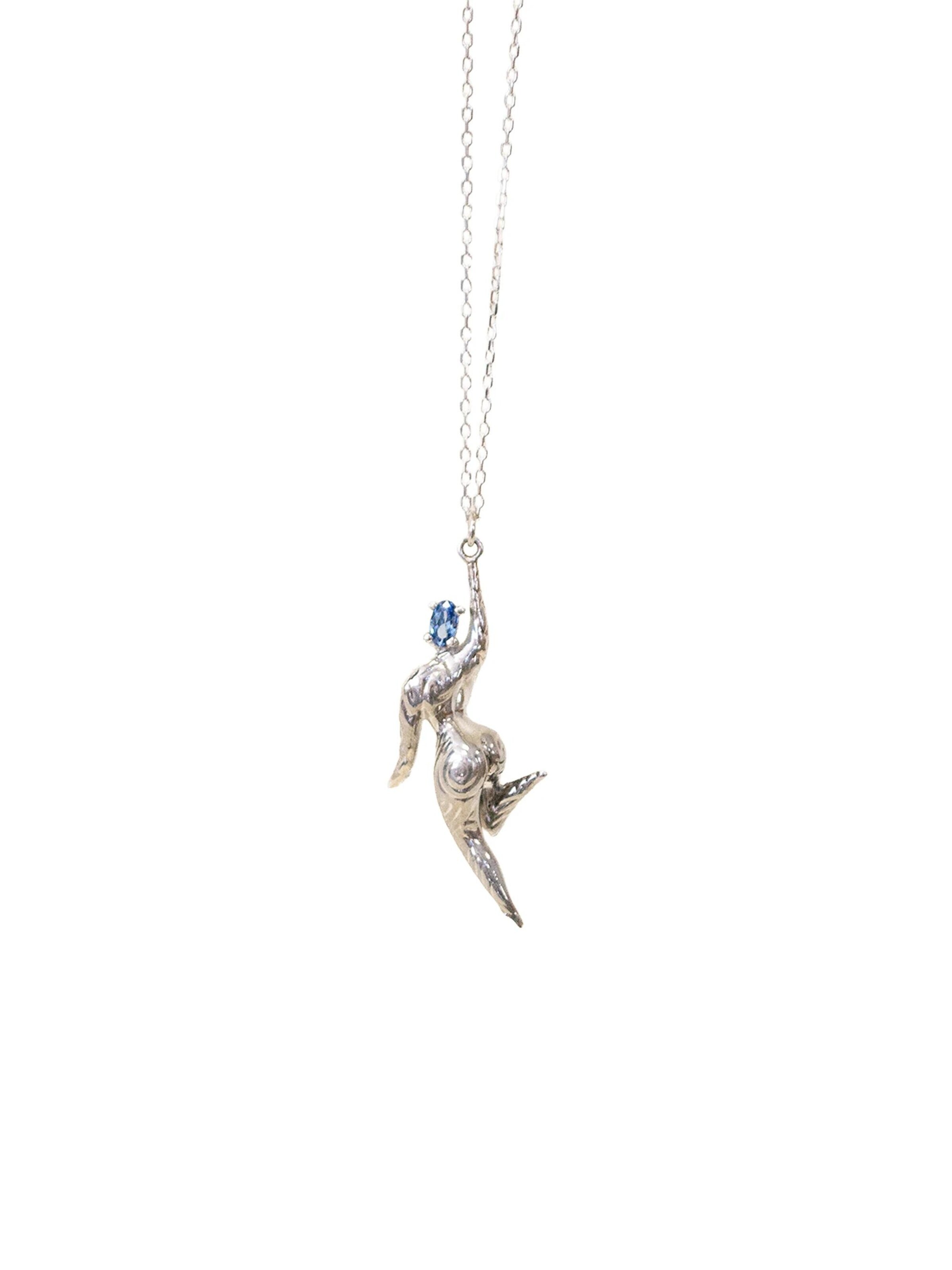 ALICE Designs Ketting 'Ondra' in Zilver: voorkant