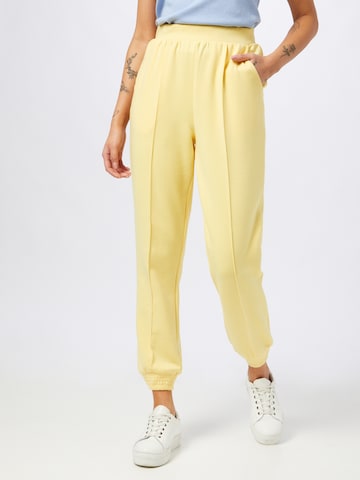 ONLY - Tapered Pantalón 'JOY' en amarillo: frente