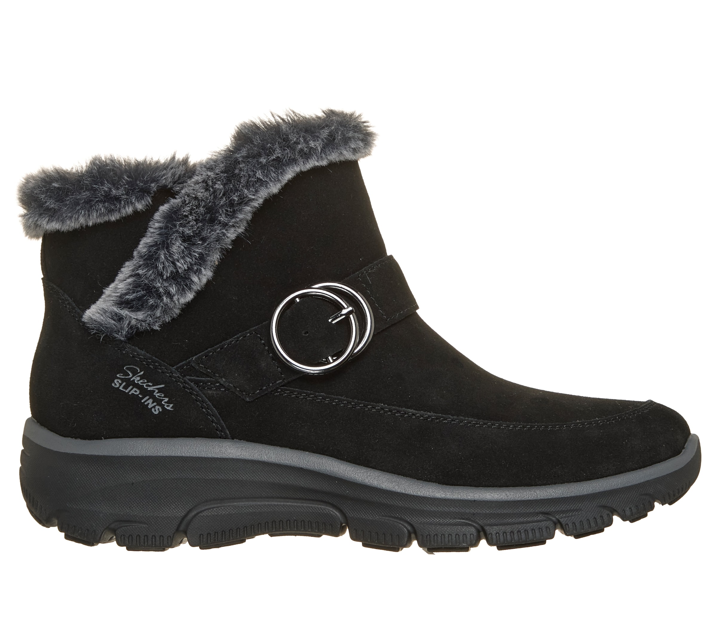 SKECHERS Ankle Boots in Black