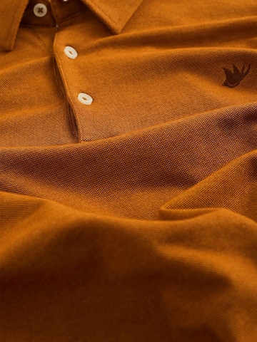 WE Fashion Slim fit Shirt in Oranje