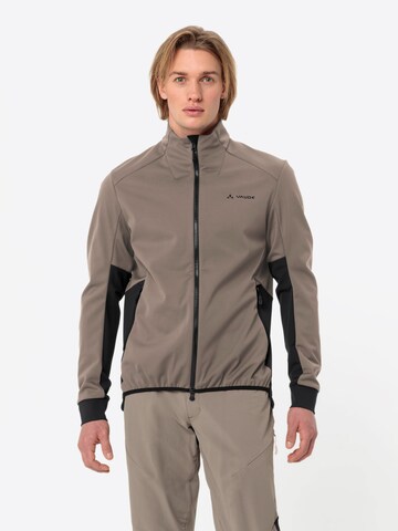 VAUDE Outdoorjas 'Moab' in Beige: voorkant