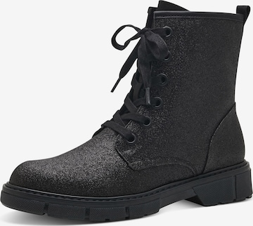 MARCO TOZZI - Botines con cordones en negro: frente