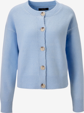 Aniston CASUAL Strickjacke in Blau: Vorderseite