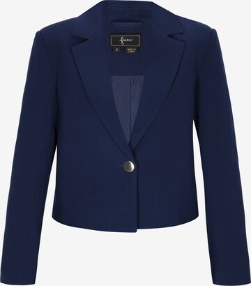 Blazer faina en bleu : devant
