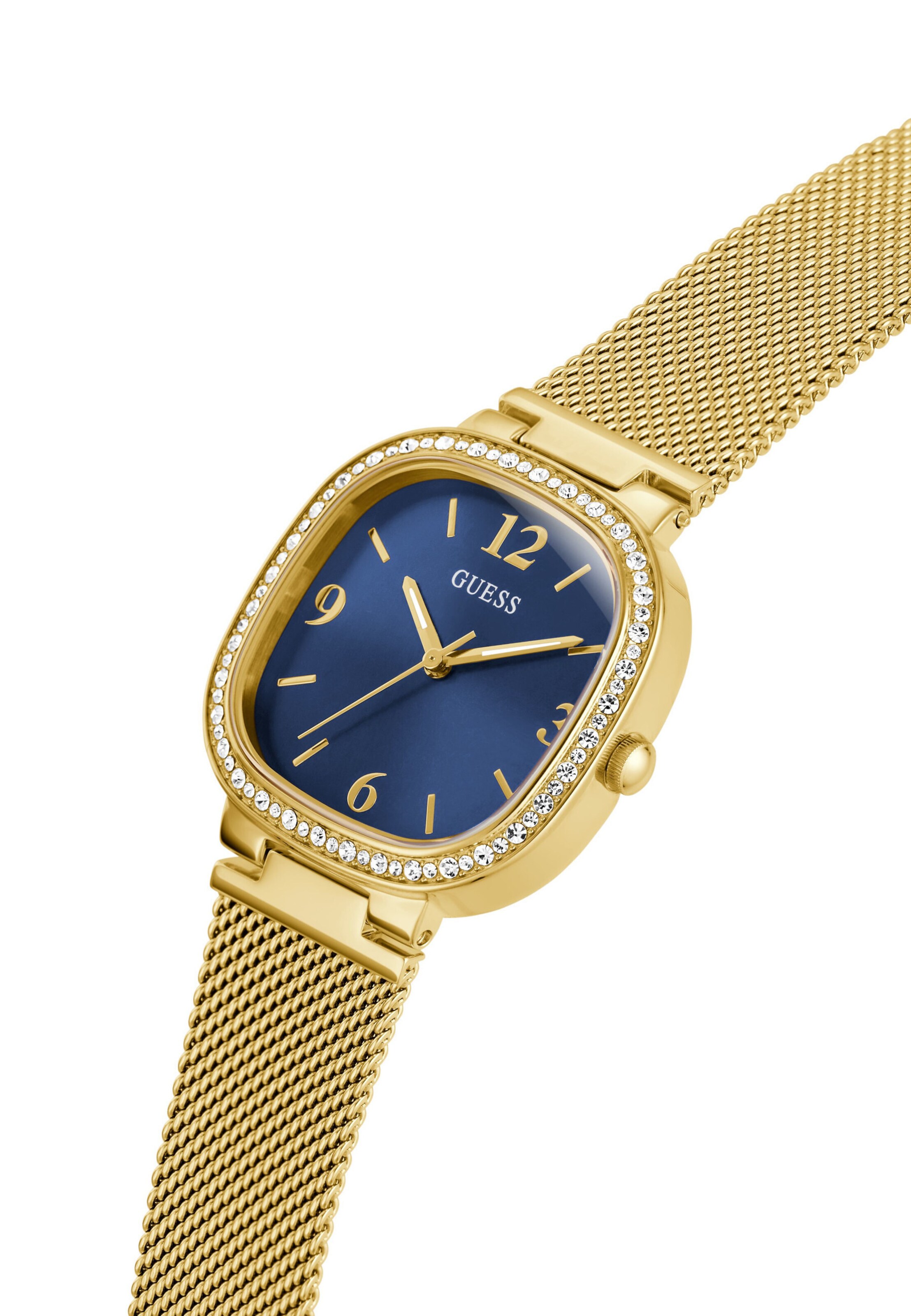 GUESS Analoguhr 'TAPESTRY' in Gold