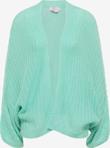 IZIA Knit Cardigan in Blue: front