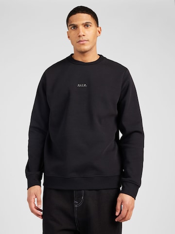 BALR. Sweatshirt 'Q-Series' in Zwart: voorkant