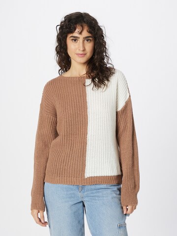 Hailys Sweater 'Lilu' in Brown: front
