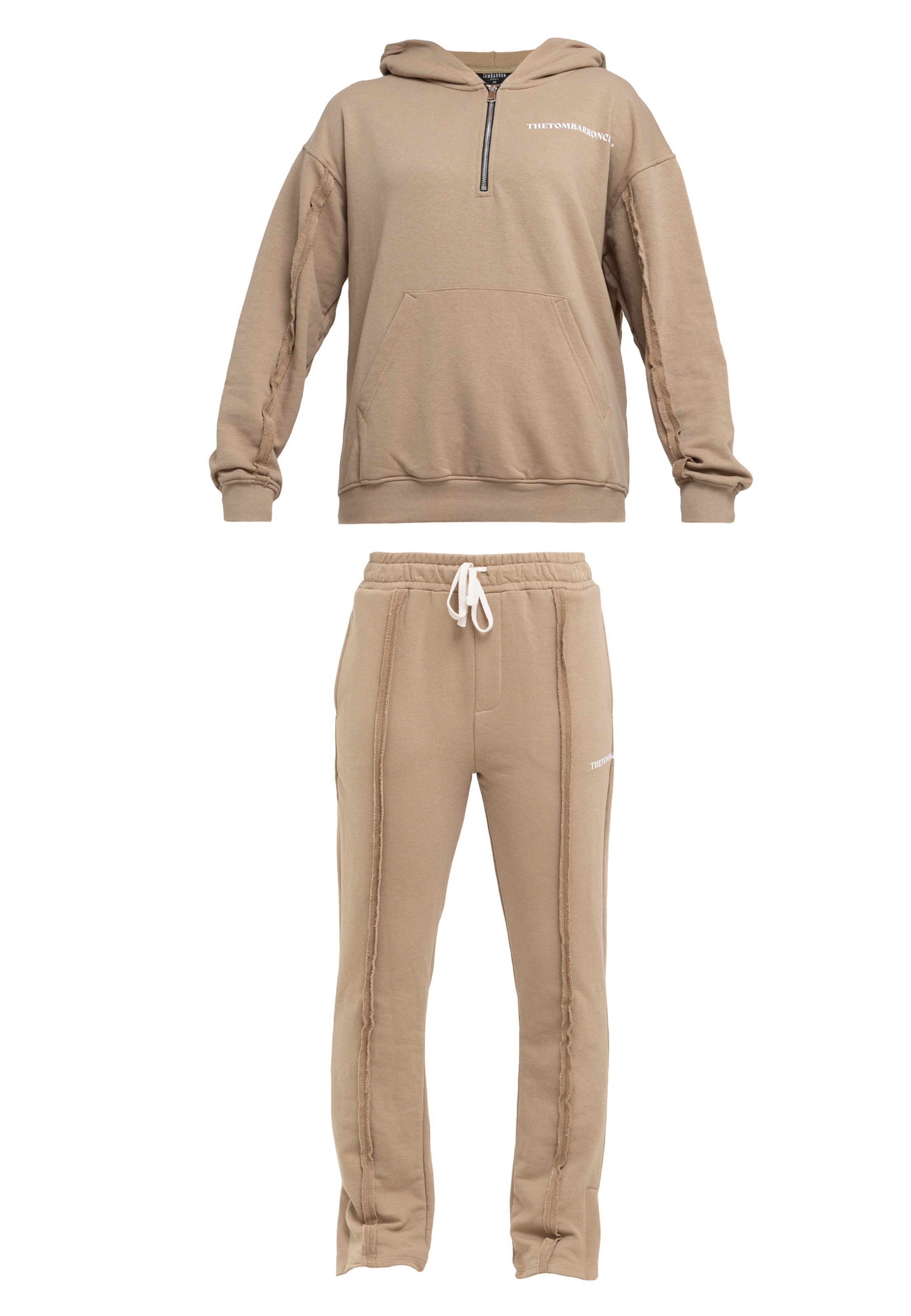 Tom Barron Sportpak in Beige: voorkant