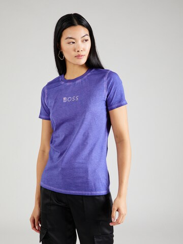 BOSS Shirt in Purple: front