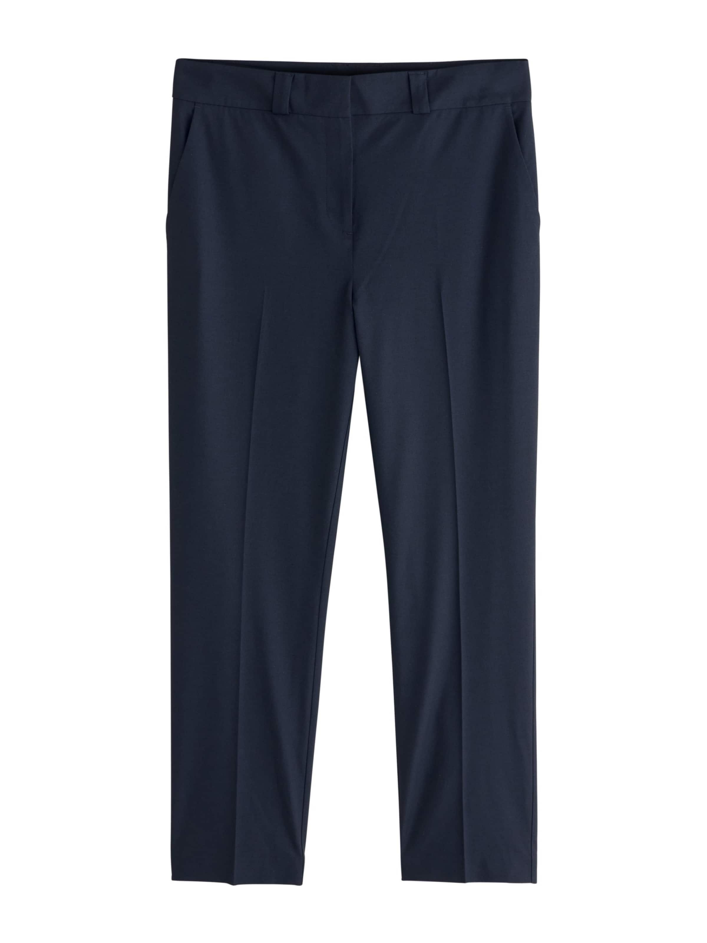 Next Slimfit Pantalon in Blauw: voorkant