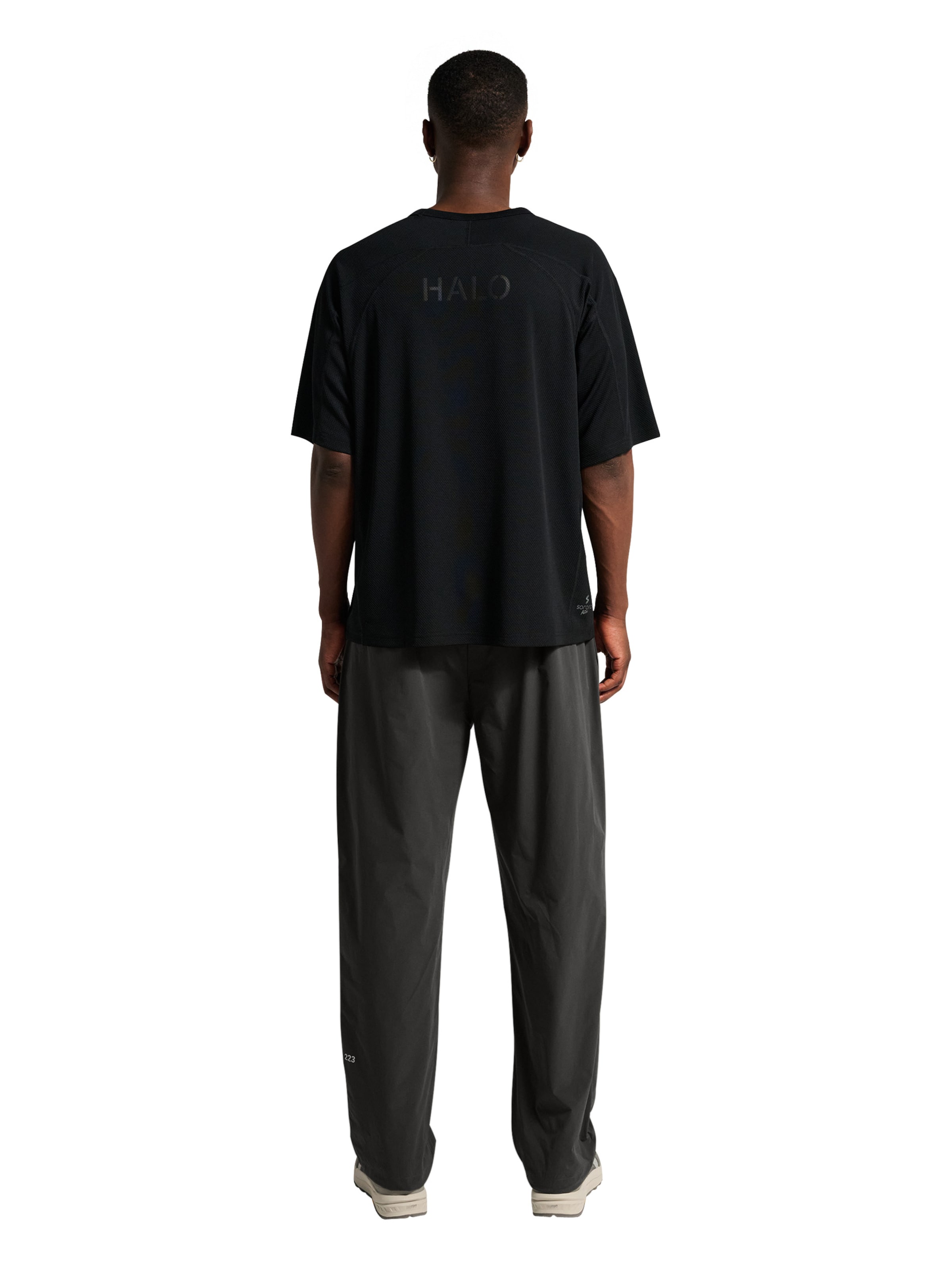 Regular Pantalon 'Division' HALO en gris