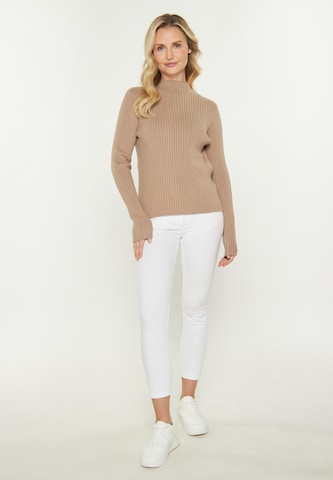 usha BLUE LABEL Sweater 'Classic' in Beige