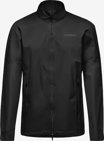 GORE WEAR Outdoor jacket 'Swiftride' in Black: front