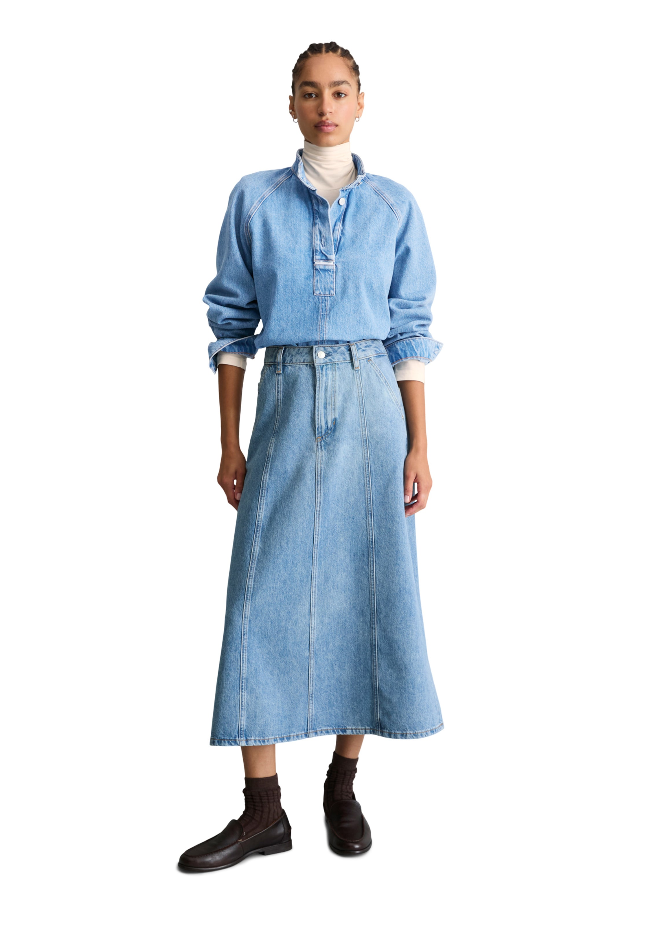 Marc O'Polo DENIM Rok in Blauw
