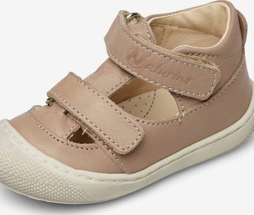 NATURINO Offene Schuhe 'PUFFY' in Beige: Vorderseite