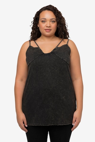 Ulla Popken Top in Black: front