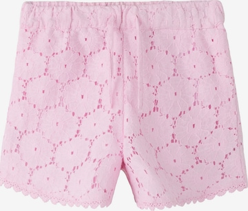 Regular Pantalon NAME IT en rose : devant