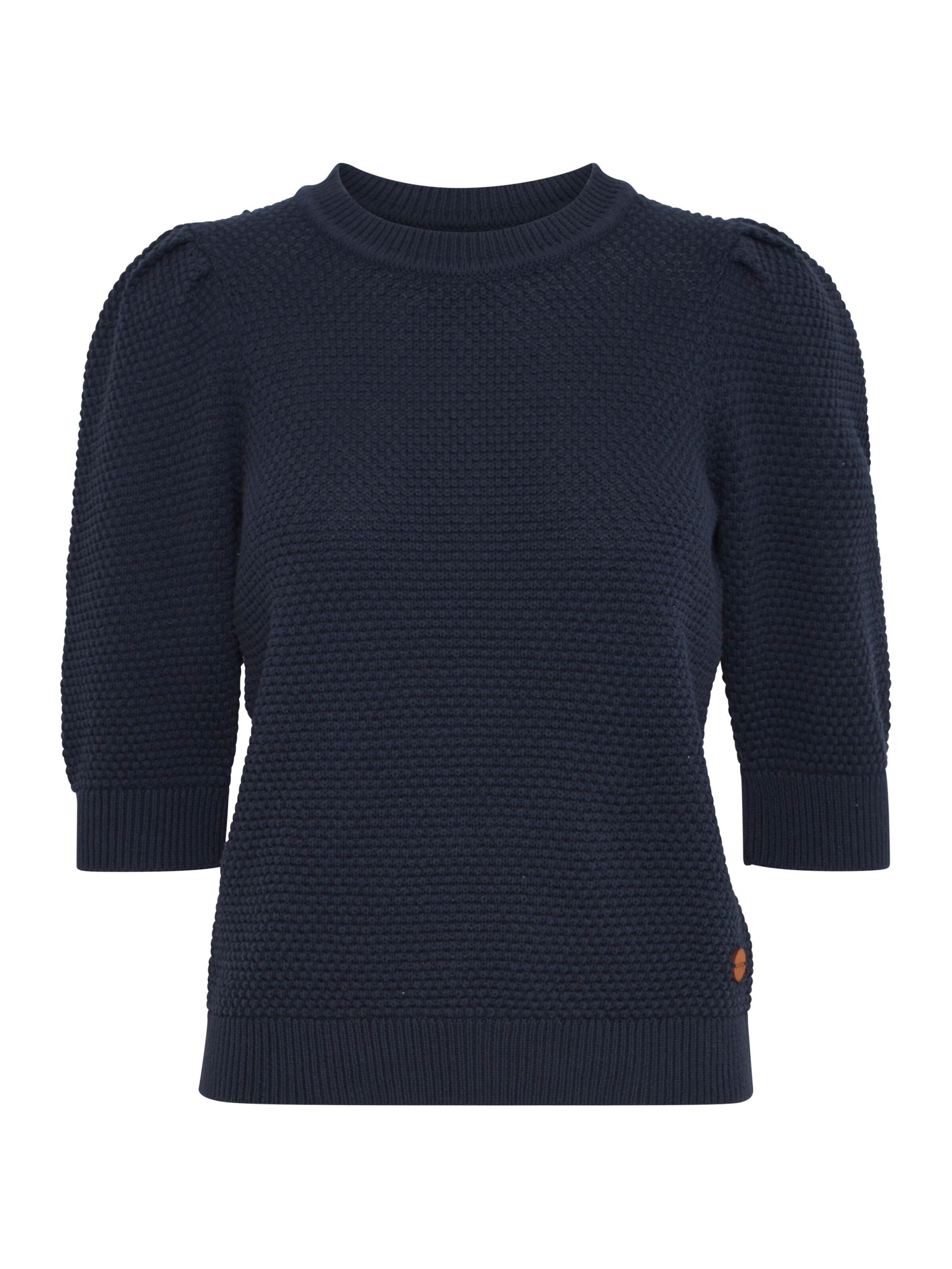 Oxmo Sweater 'Micha' in Blue: front