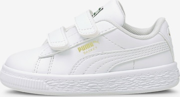 Baskets 'Basket Classic' PUMA en blanc : devant