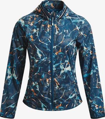 UNDER ARMOUR Athletic Jacket in Blue: front