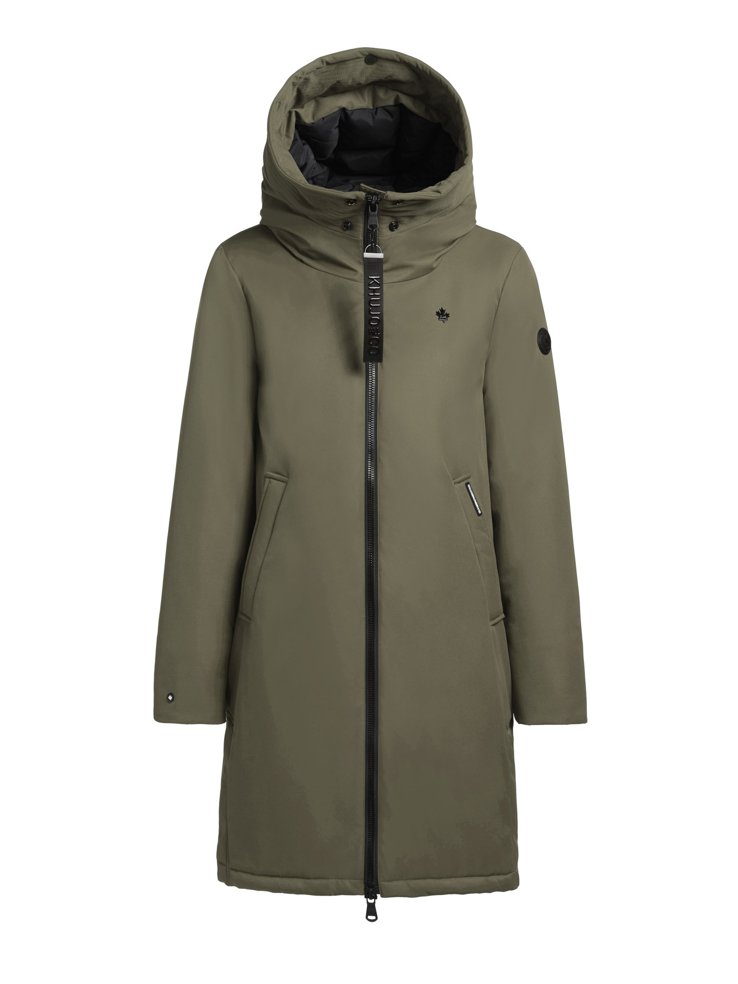 khujo Zimní kabát 'Yaak3' – zelená: přední strana