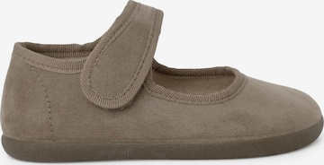 Pisamonas Halbschuh in Beige: Vorderseite