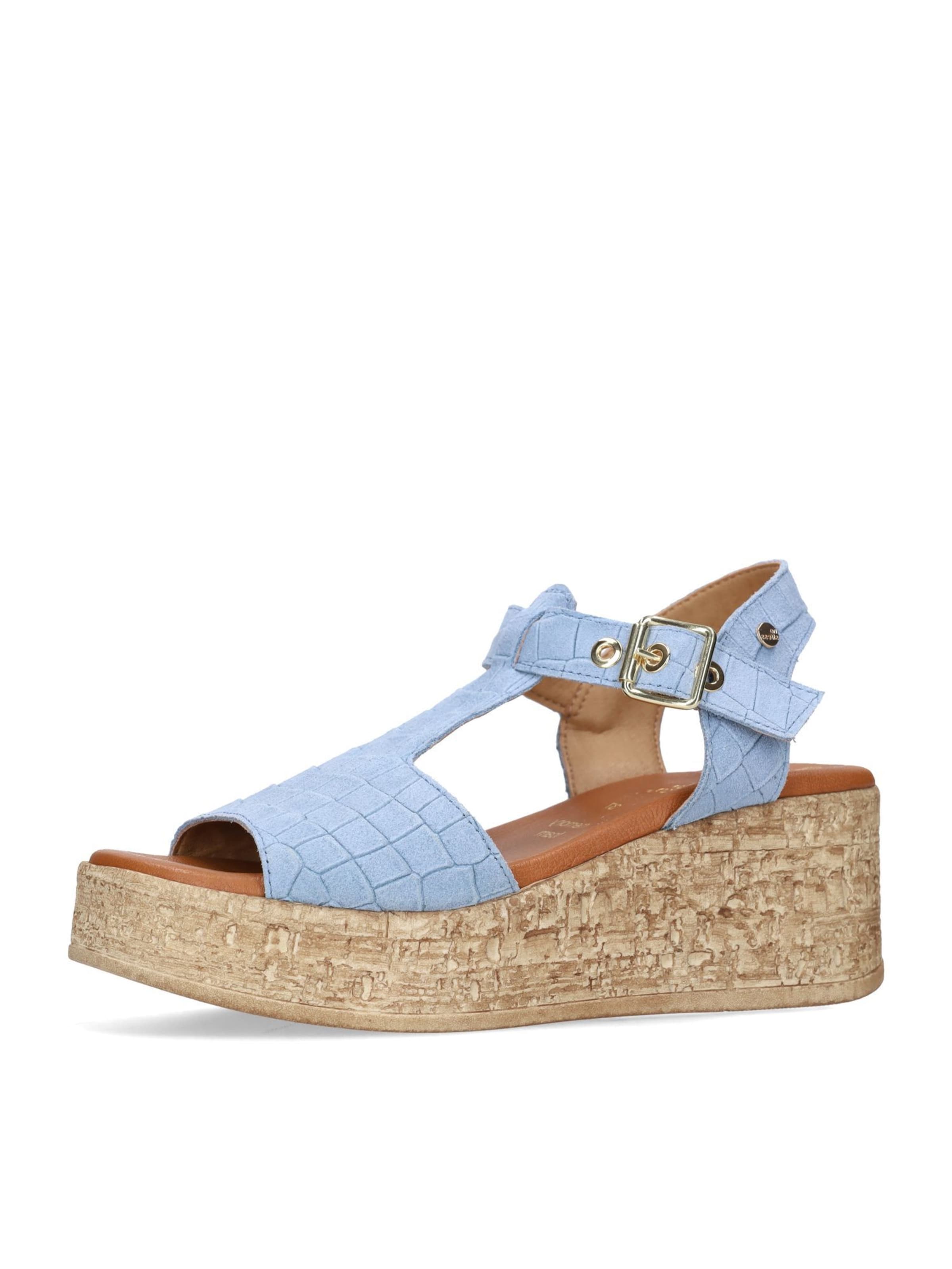 no stress Sandale in 36 in blau, Produktansicht