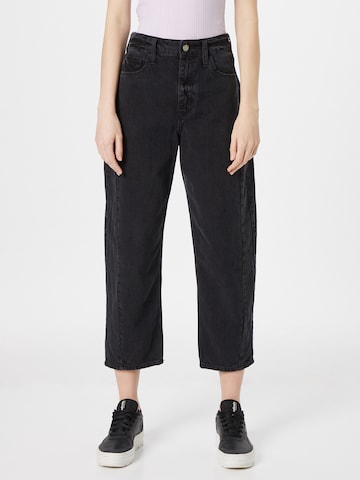 Loosefit Jeans de la HOLLISTER pe negru: față