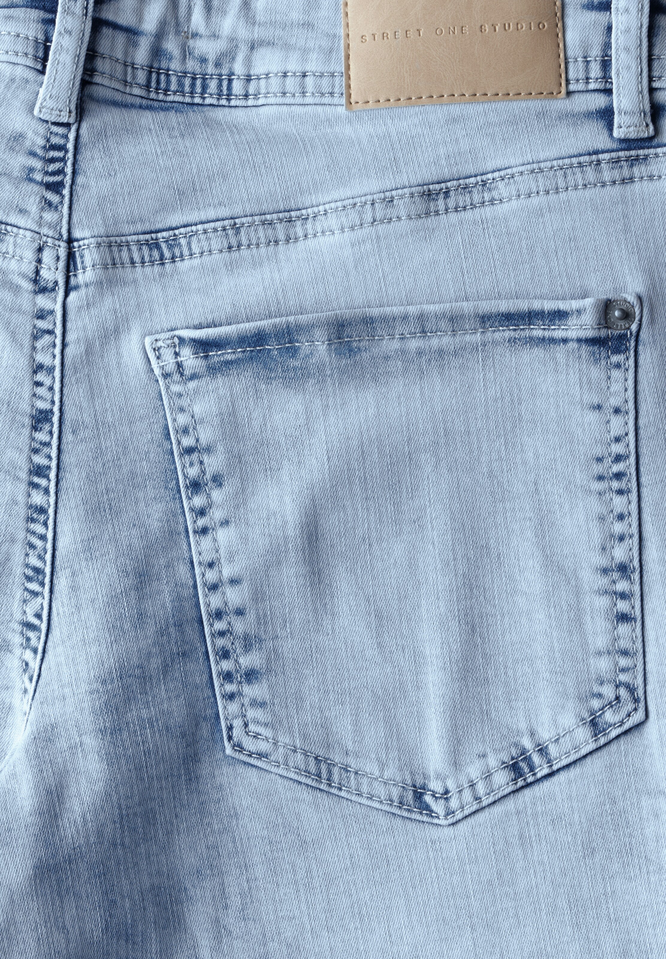 Street One Studio Loosefit Jeans in Blau
