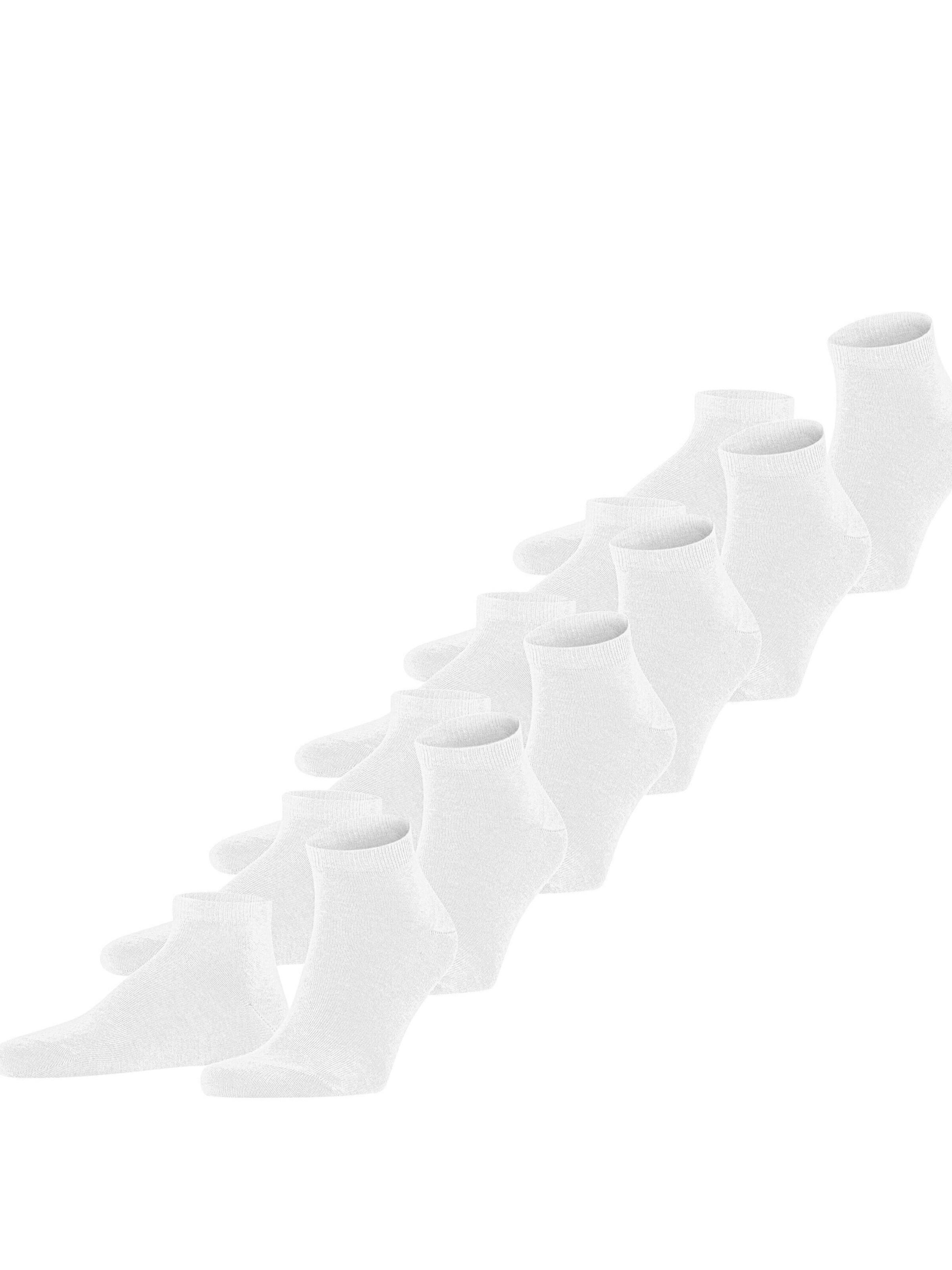 FALKE Socks 'Happy 6-Pack' in White: front
