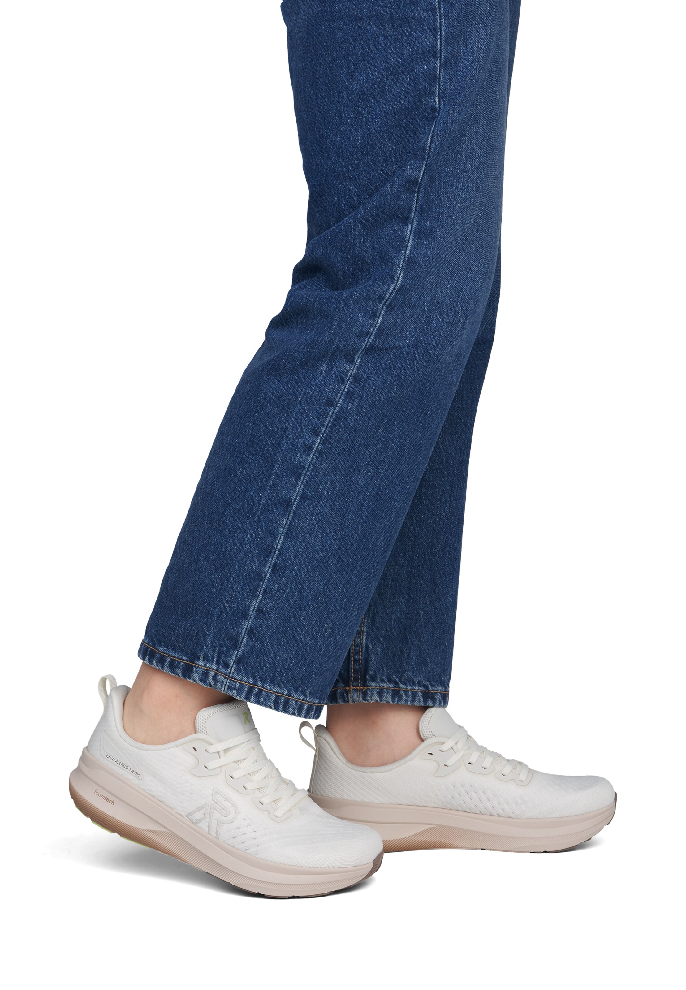 Baskets basses 'Nullabor' Rieker en blanc