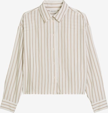Marc O'Polo Blouse in Wit: voorkant