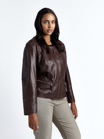 JCC Lederjacke in Rot