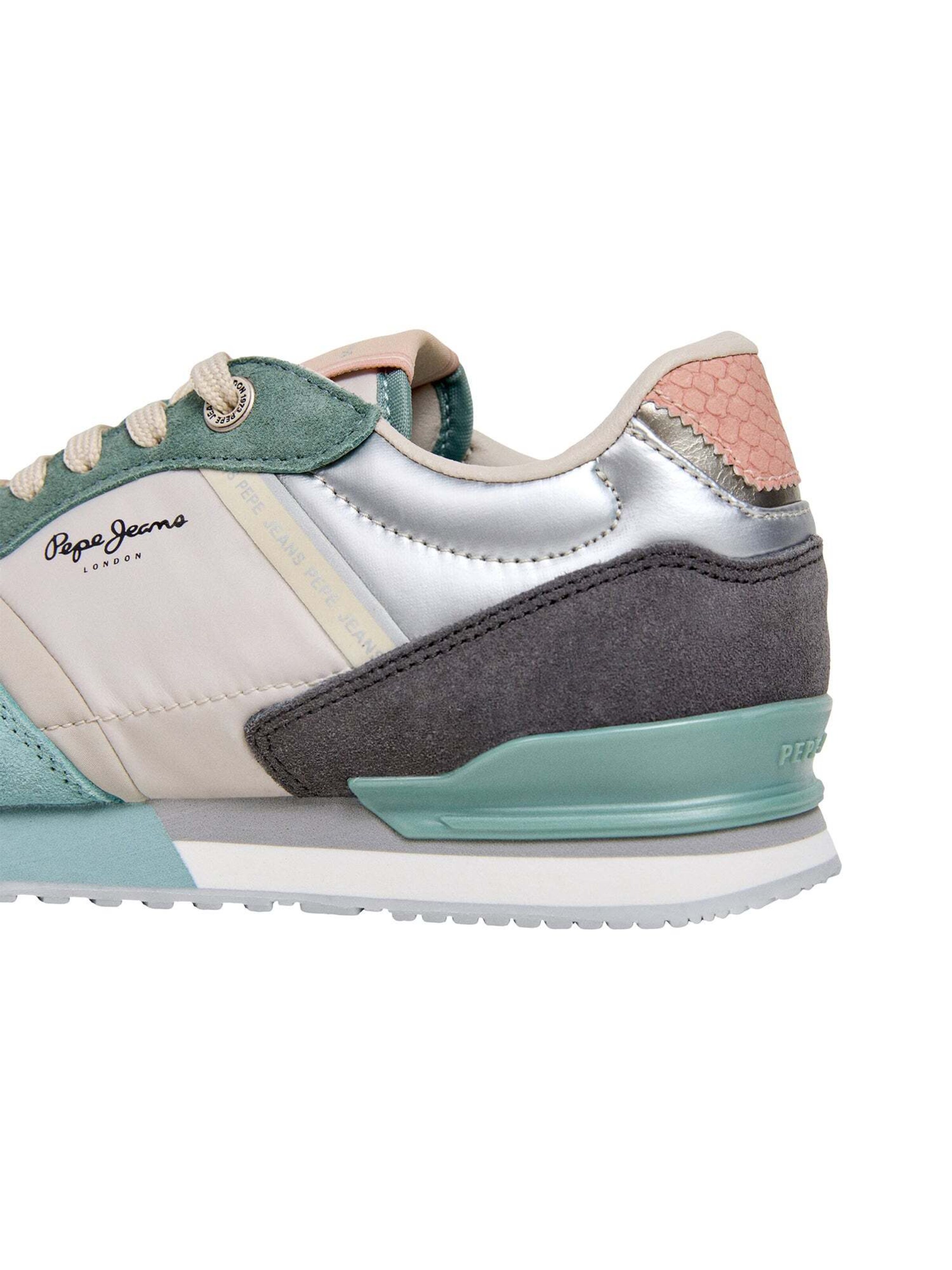 Pepe Jeans Platform trainers 'LONDON SEA' in Green