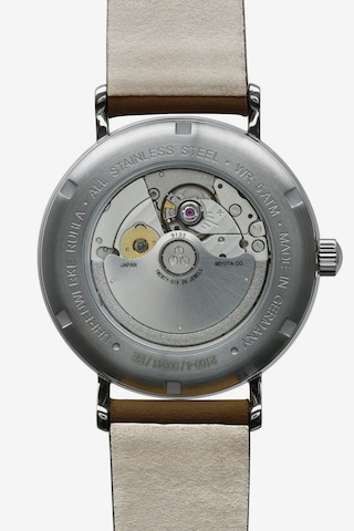 Bauhaus Analoog horloge in Zilver