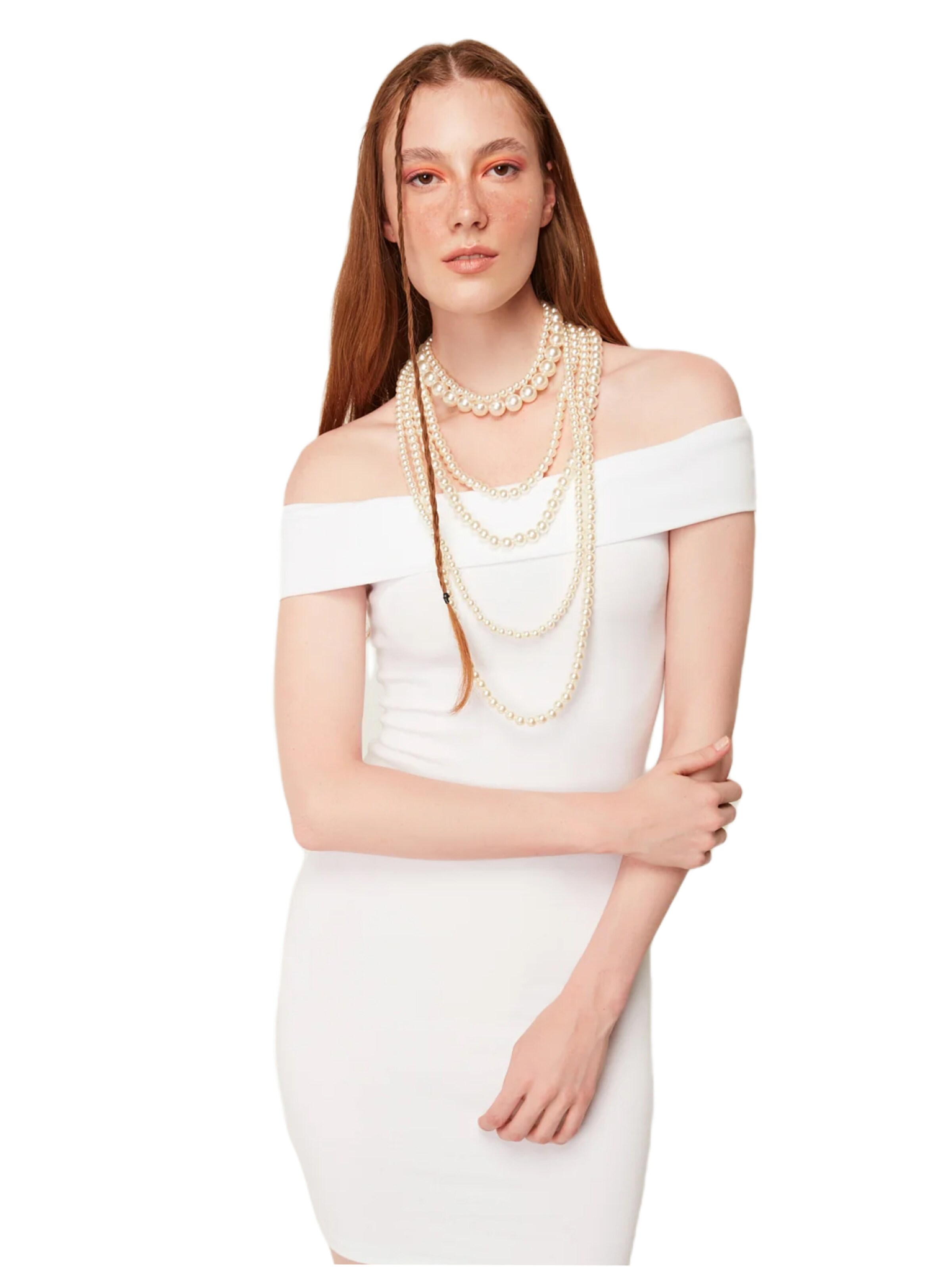 Robe No Matter What en blanc
