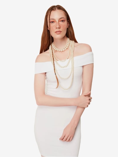 No Matter What Robe en 36 en blanc, Vue avec produit