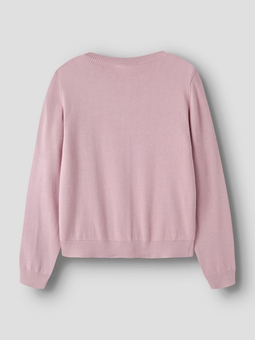 NAME IT Knit cardigan 'NKFVALANE' in Purple