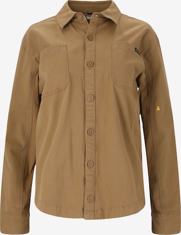 Whistler Multifunctionele blouse in Bruin: voorkant
